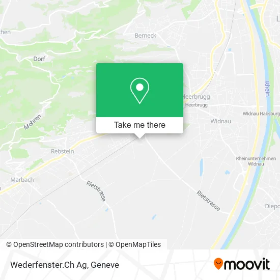 Wederfenster.Ch Ag map