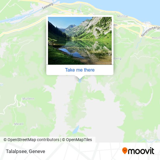 Talalpsee map