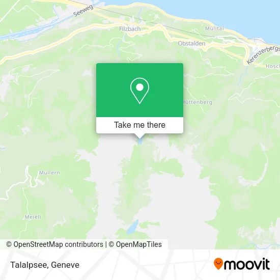 Talalpsee map