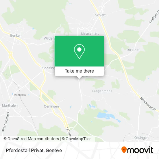 Pferdestall Privat map