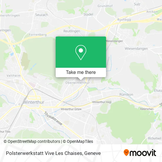 Polsterwerkstatt Vive Les Chaises map