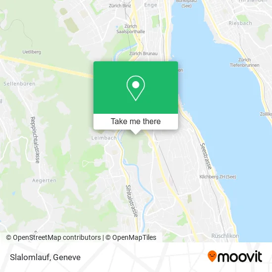 Slalomlauf map