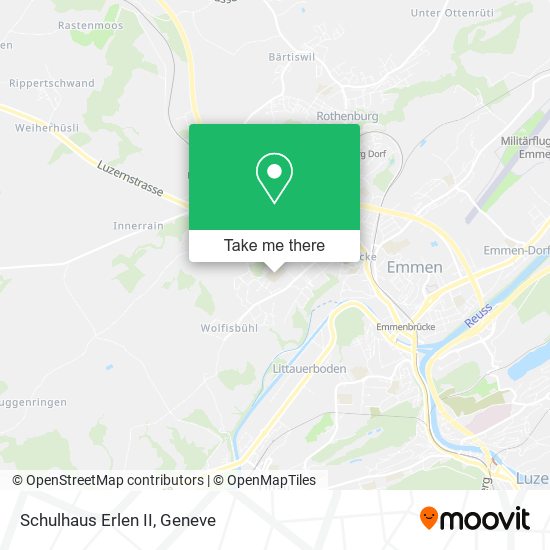 Schulhaus Erlen II map