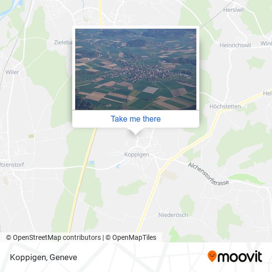 Koppigen map