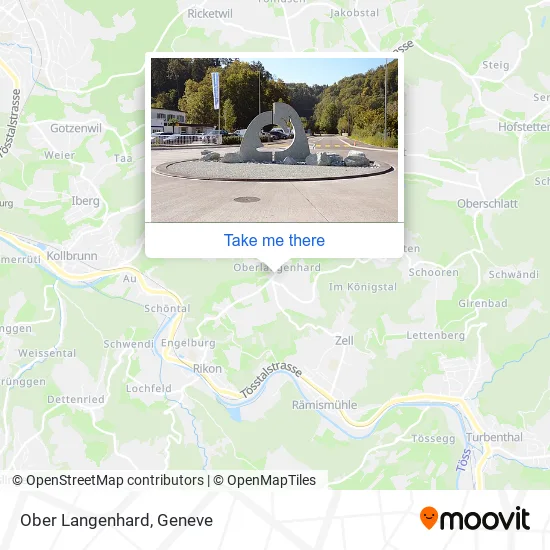 Ober Langenhard map
