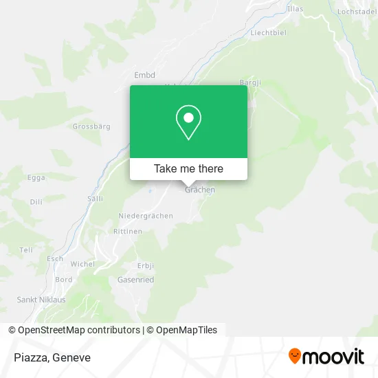 Piazza map