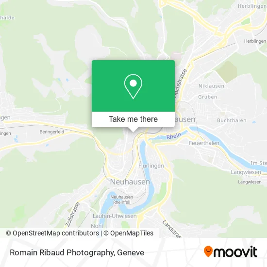 Romain Ribaud Photography map