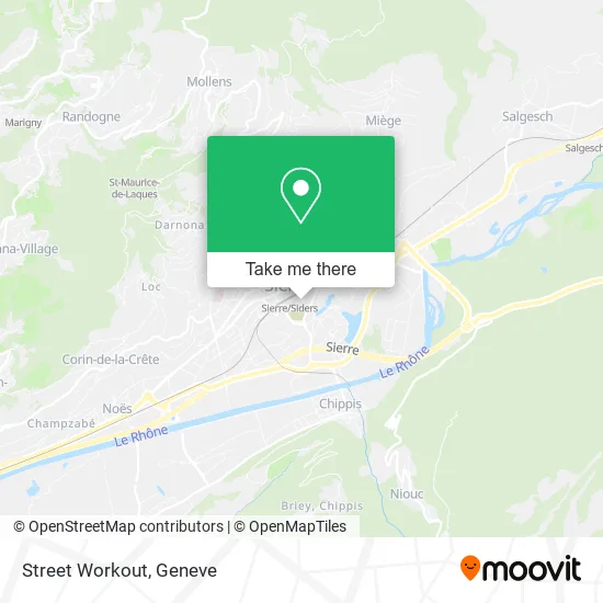 Street Workout map