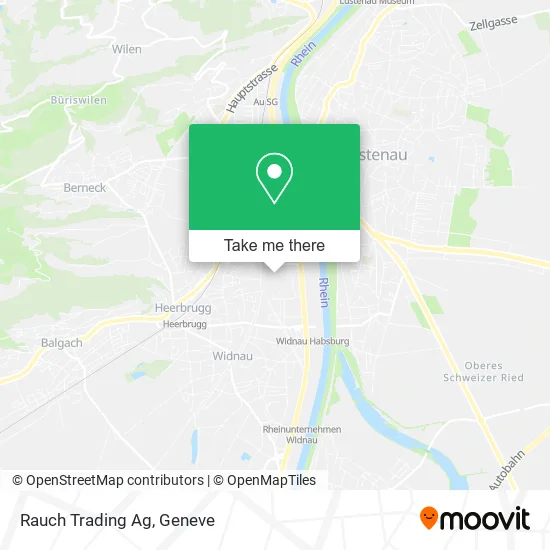 Rauch Trading Ag map
