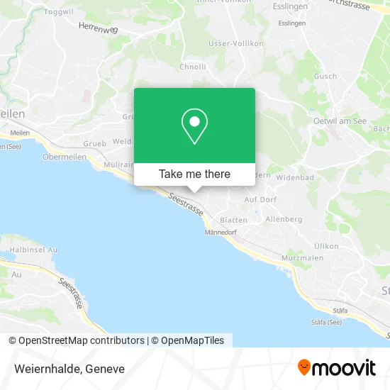 Weiernhalde map