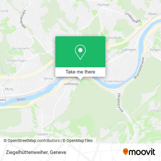 Ziegelhüttenweiher map