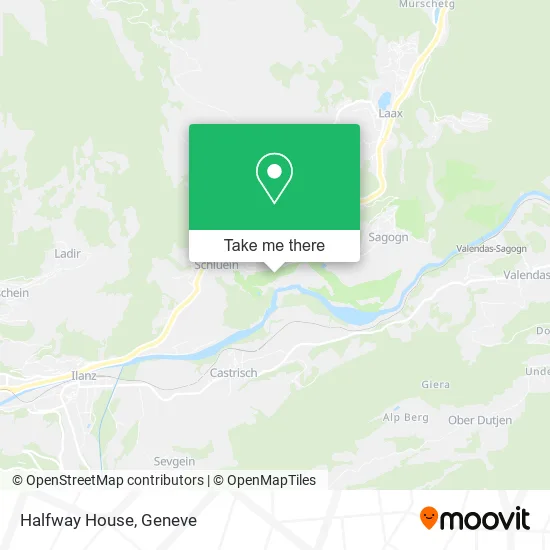 Halfway House map