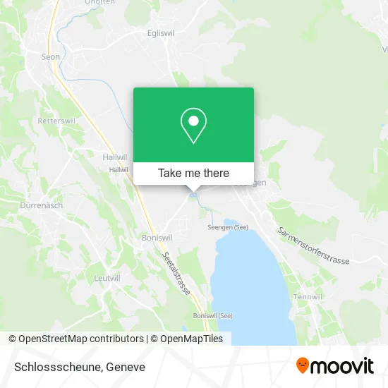 Schlossscheune map