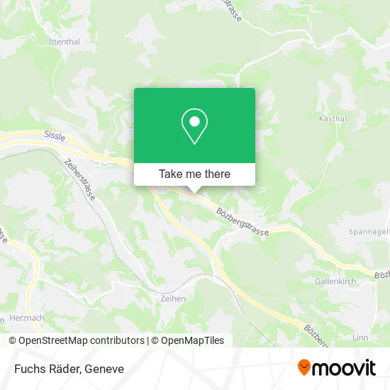 Fuchs Räder map