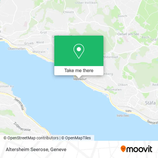 Altersheim Seerose map