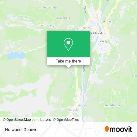 Holwand map