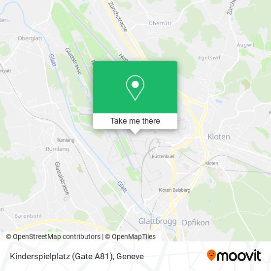 Kinderspielplatz (Gate A81) map