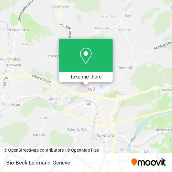 Bio-Beck Lehmann map