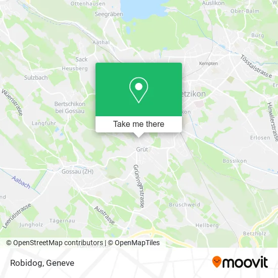Robidog map