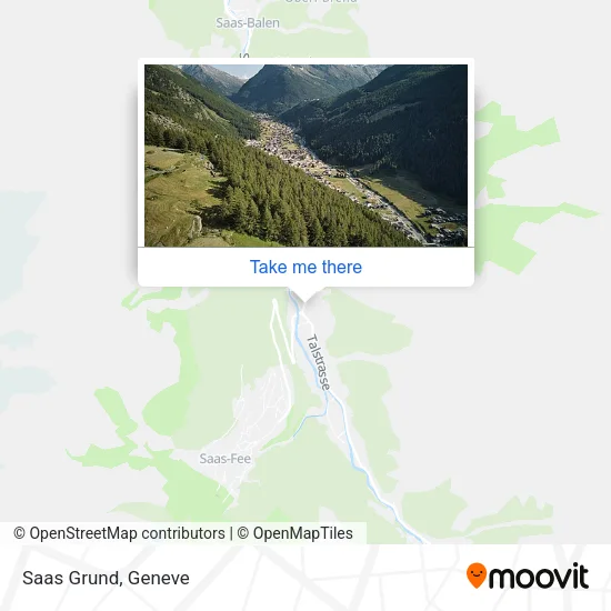 Saas Grund map