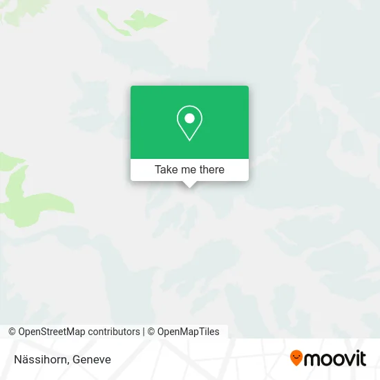 Nässihorn map