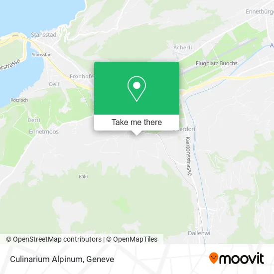 Culinarium Alpinum map