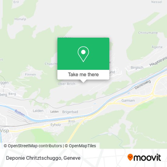 Deponie Chritztschuggo map