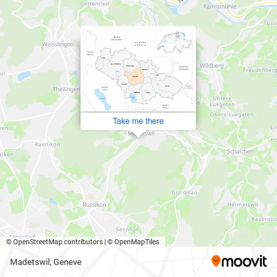 Madetswil map