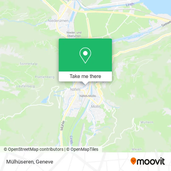 Mülhüseren map