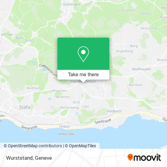 Wurststand map