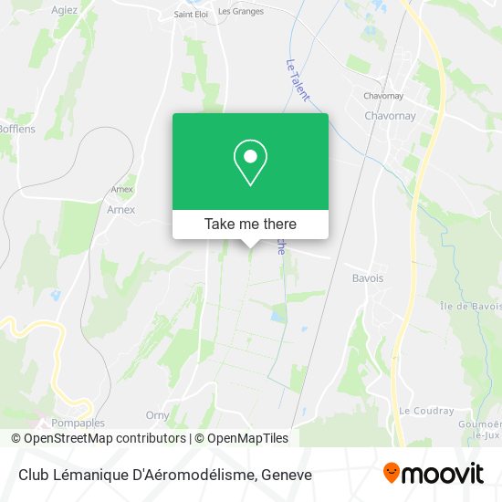 Club Lémanique D'Aéromodélisme map