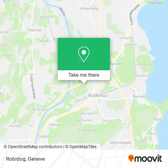 Robidog map