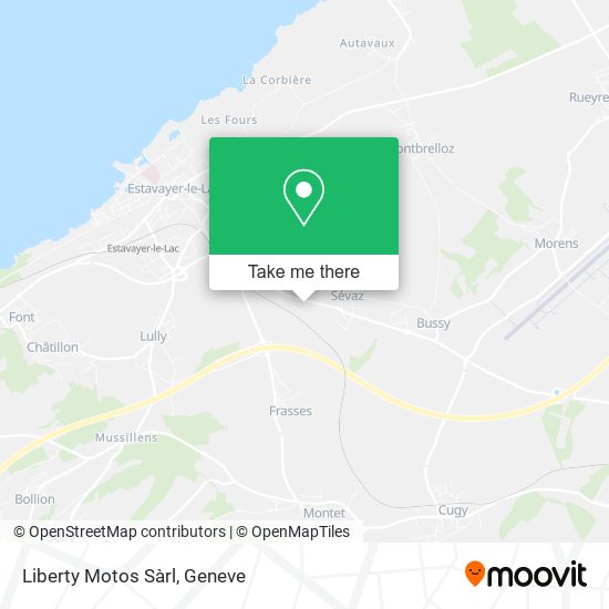 Liberty Motos Sàrl map