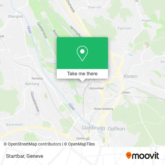 Startbar map