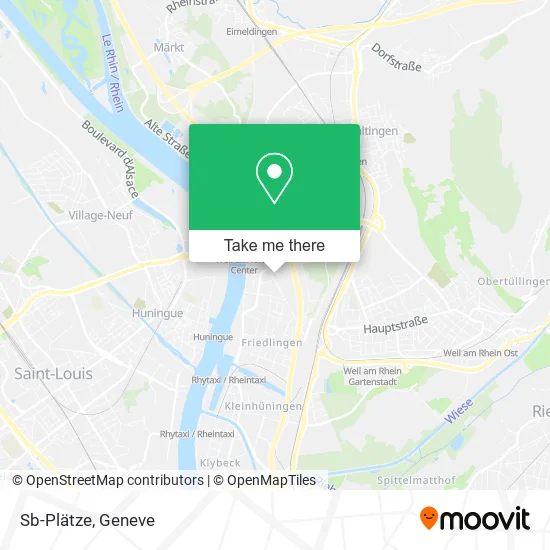 Sb-Plätze map