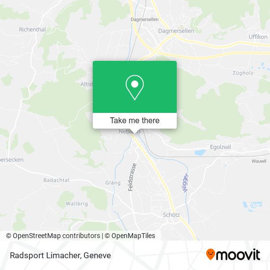 Radsport Limacher map