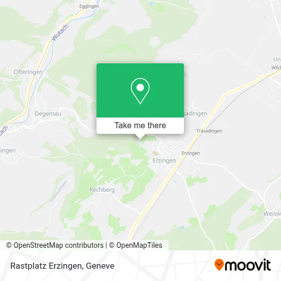 Rastplatz Erzingen map