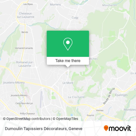 Dumoulin Tapissiers Décorateurs map