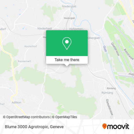 Blume 3000   Agrotropic map