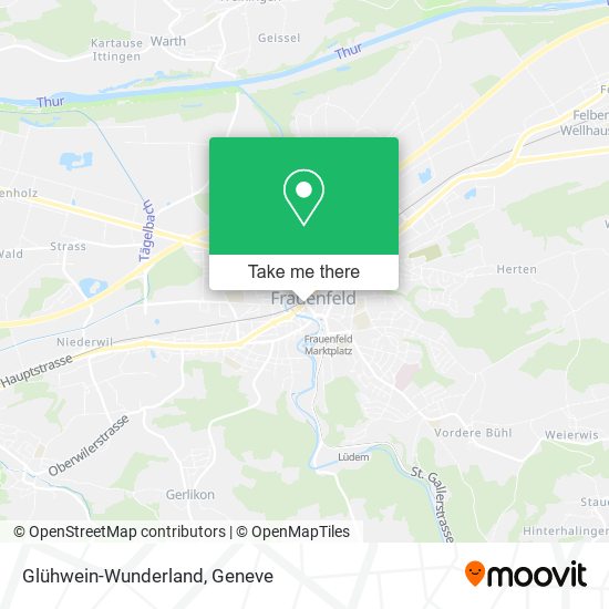 Glühwein-Wunderland map