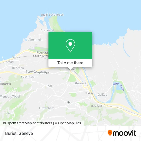 Buriet map
