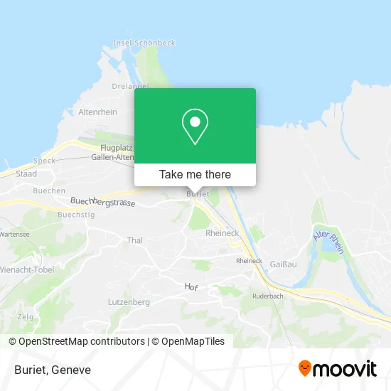 Buriet map