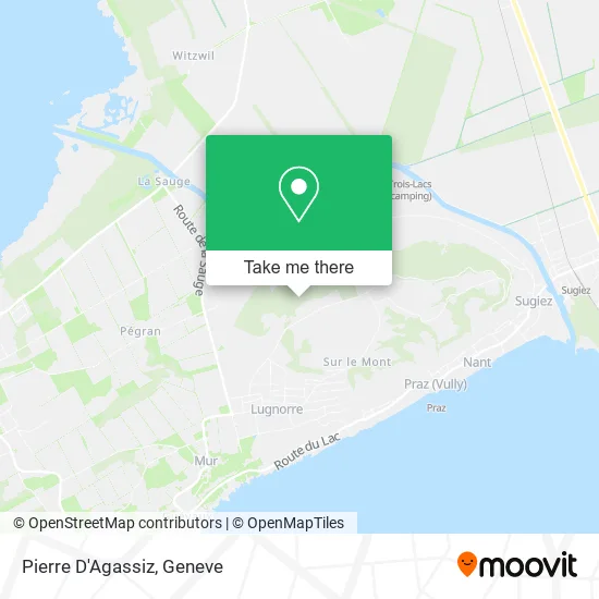 Pierre D'Agassiz map