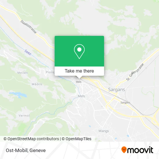 Ost-Mobil map