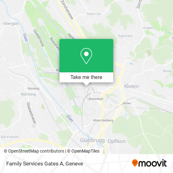 Family Services Gates A map