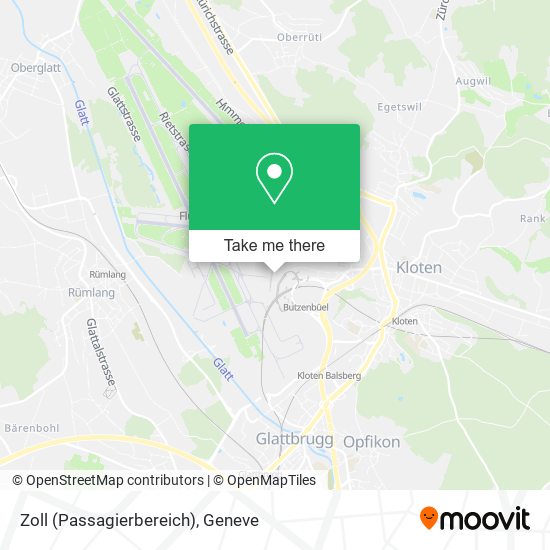 Zoll (Passagierbereich) plan