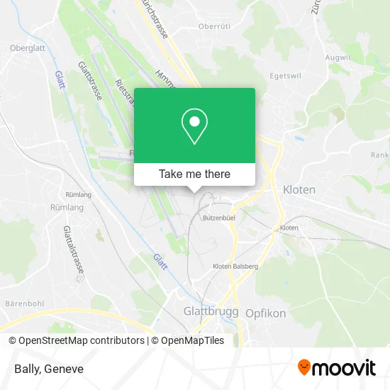 Bally map