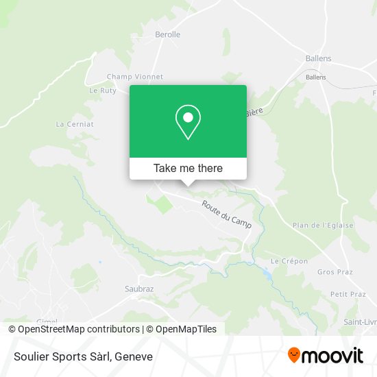 Soulier Sports Sàrl map