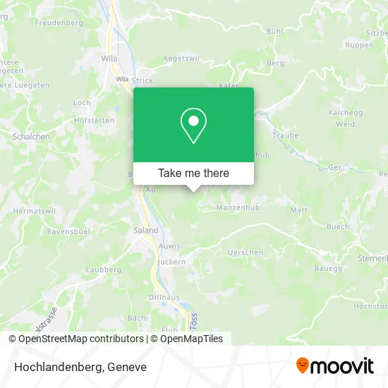 Hochlandenberg map