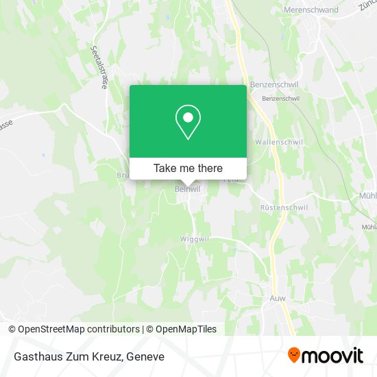 Gasthaus Zum Kreuz map